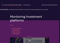 CP- hyip platforms monitoring